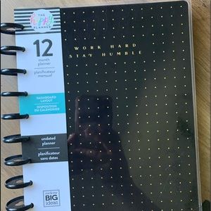 💖NEW Undated 12 Month Planner “Work Hard Stay Humble”